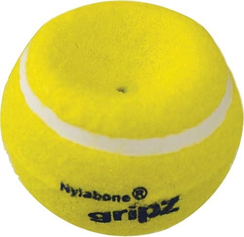 Miniatura 9 de Nylabone Power Play - Pelota de tenis para perros, tamaño grande (2 unidades)