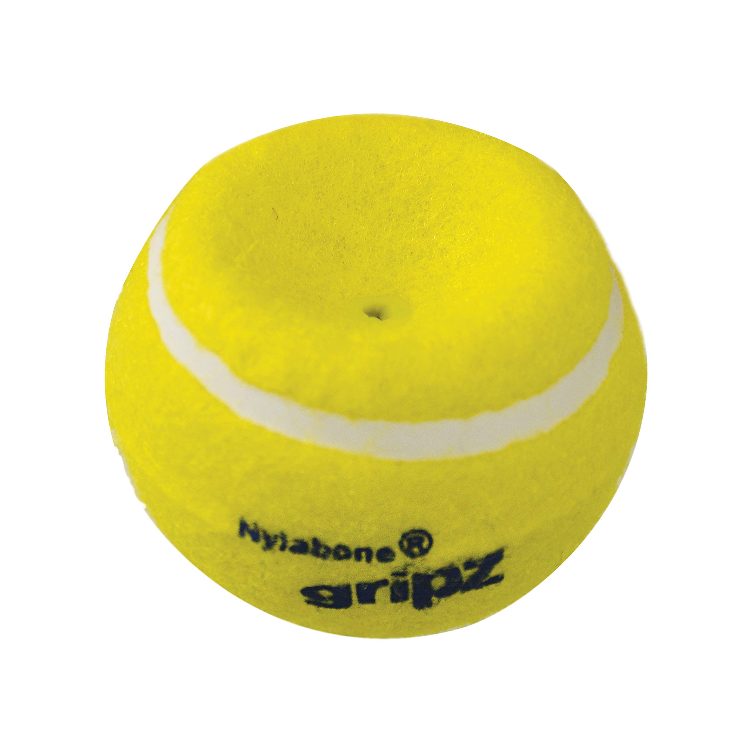 Nylabone Power Play - Pelota de tenis para perro, 3 unidades, tamaño mediano, 6,3 cm