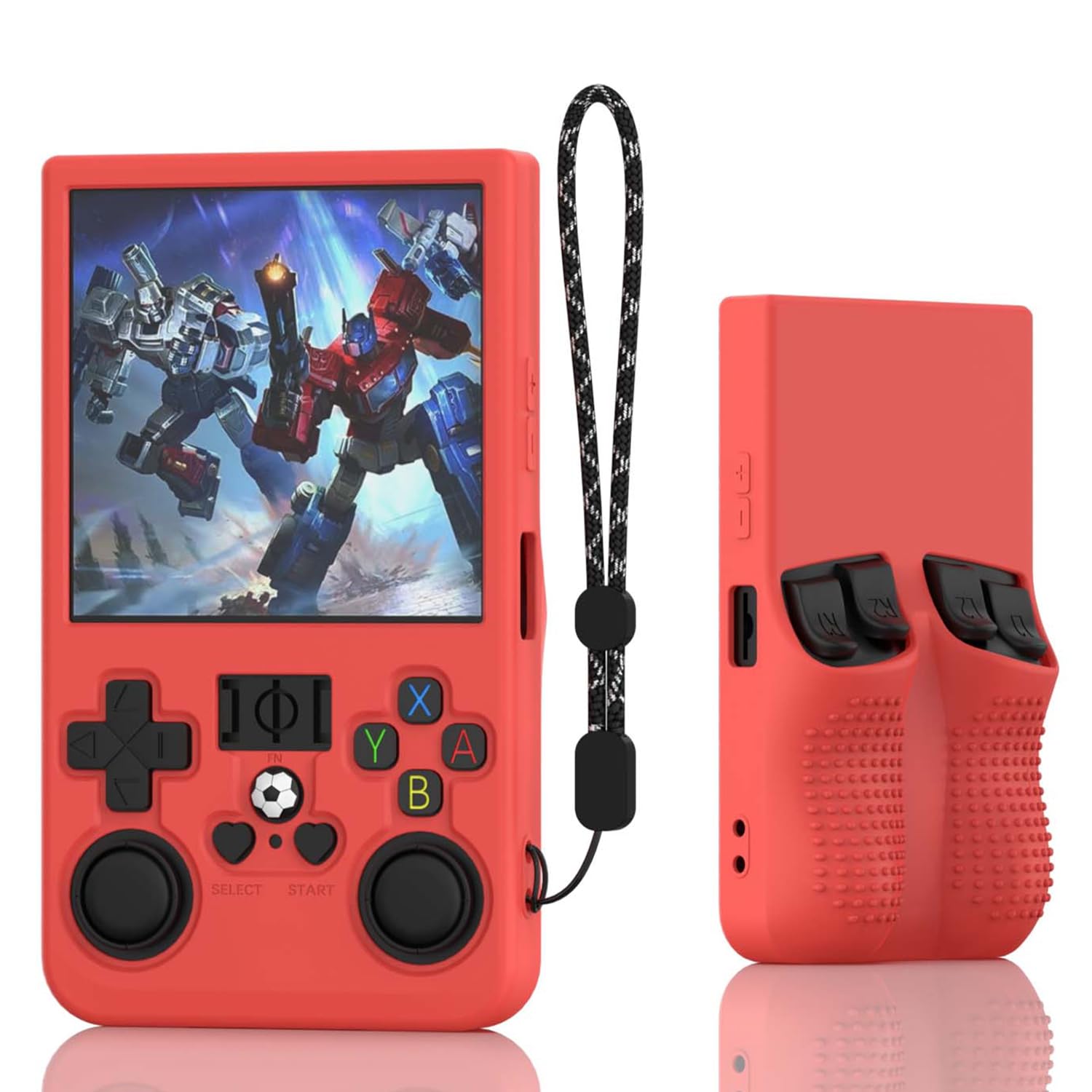 FIOPAZ Funda protectora de silicona R36MAX para R36 MAX, piel suave para accesorios de consola de juegos retro R36 MAX, antiarañazos, lavable solo