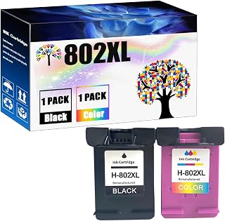 Cartuchos De Tinta 802XL De Reposição Para Cartucho Tinta Para HP 802 802XL Compatível Impressoras Com Deskjet 1510 1000 1050 1511 2000 2050 3050 3512 4500 J110a