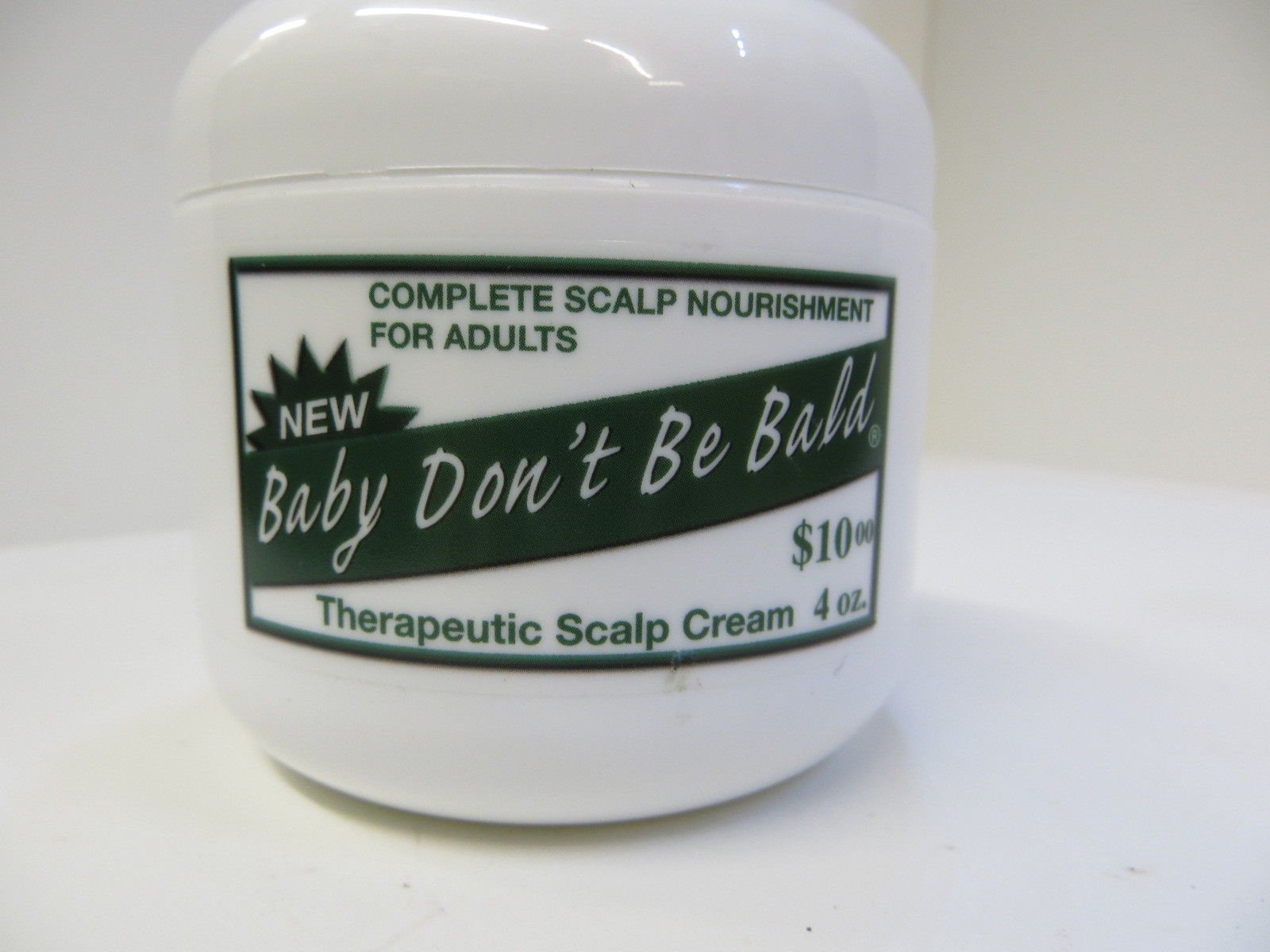 Baby Don't Be Bald Therapeutic Scalp Cream 4 Oz.