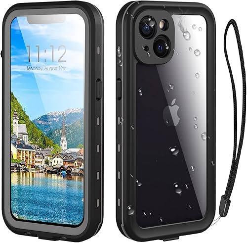 Miniatura 14 de Funda para teléfono impermeable Compatible con iPhone 17 Pro, funda de cuerpo completo IP68 impermeable a prueba de golpes y polvo con protector de