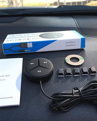Miniatura 7 de Aston Innovations AAC - Adaptador auxiliar Bluetooth para coche, estéreo, hogar, estéreo, A2DP, transmisión, manos libres, hablar, aislador de ruido