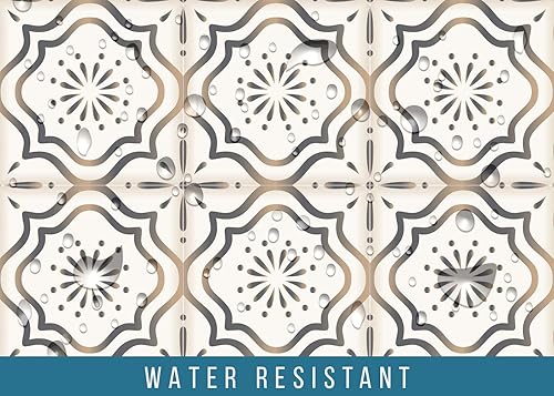 Miniatura 8 de Mi Alma Colección de calcomanías para chimenea, 24 calcomanías para azulejos de despegar y pegar, juego de 24 calcomanías para azulejos en muro,