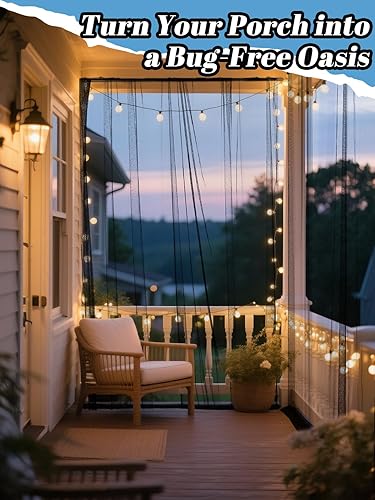 Miniatura 4 de Mosquitera extra grande de 65 x 10 pies, malla para protección de la piel del jardín y las plantas, pantalla de insectos para pájaros de patio,