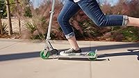 Vista 4 de Razor A3 Kick Scooter for Kids - Larger Wheels, Front Suspension, Wheelie Bar, Lightweight, Foldable, and Adjustable Handlebars