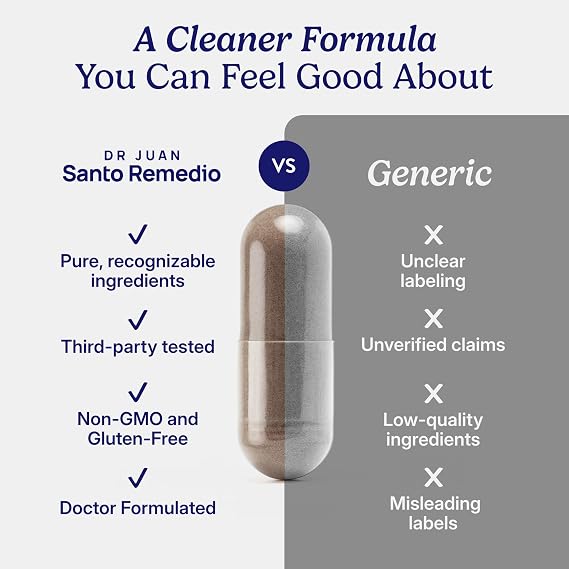 Santo Remedio Super Nopal Dietary Supplement - 60 Capsules