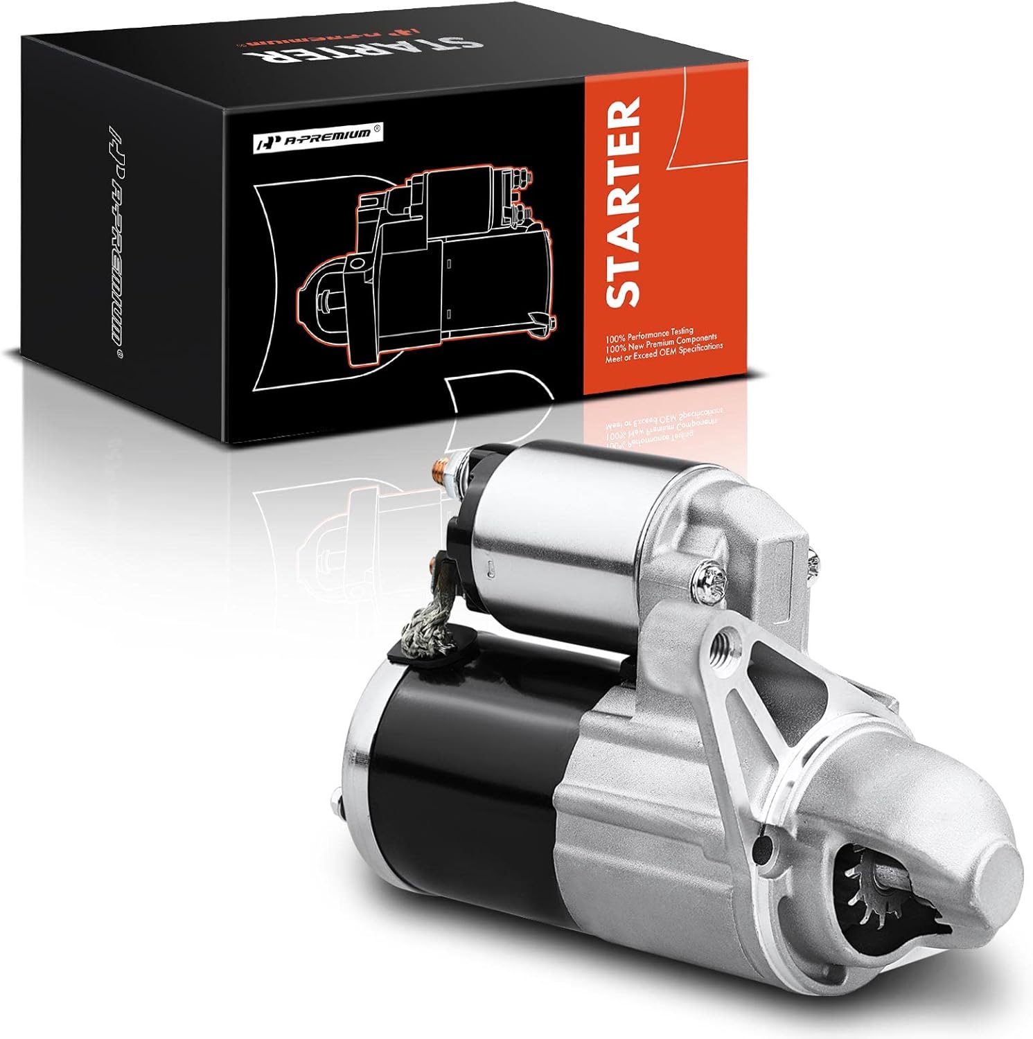 APremium Starter Motor Compatible with Ford F150, Transit150, Transit250, Transit350