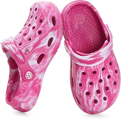 Gaatpot Kids Toddler Garden Clogs Girls Boys Slip on Garden Shoes