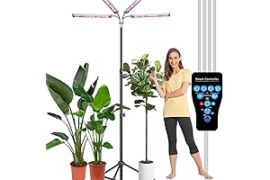 Standing Plant Grow Light: 100W for Nurturing Indoor Foliage