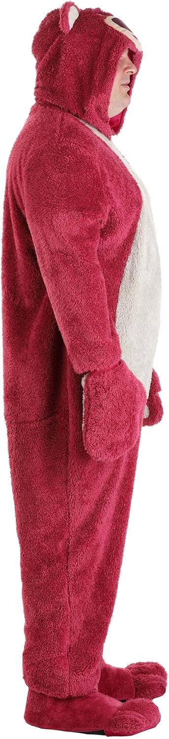 Plus Size Disney & Pixar Toy Story 3 Lotso Costume for Adults - Jumpsuit, Mitts & Shoe Covers - Strawberry Scented - Image 4