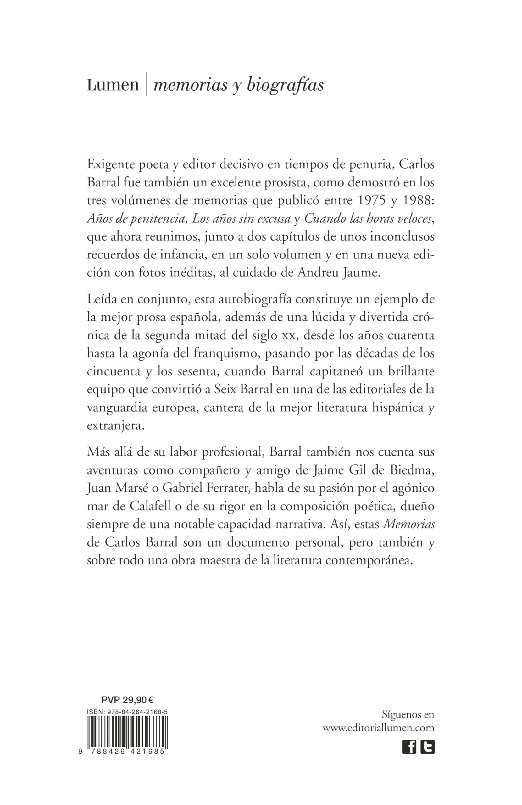 Memorias (Narrativa)