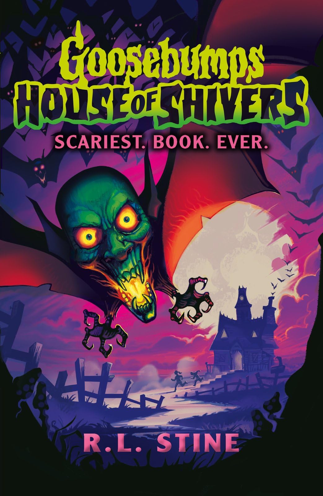 R.L. Stine Goosebumps House of Shivers Scariest Book Ever Paperback
