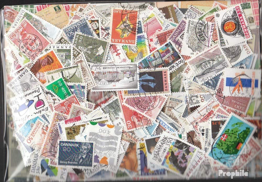 50 Timbres Variés Du Danemark – Lot Collectionneur Prophila – Timbres Authentiques