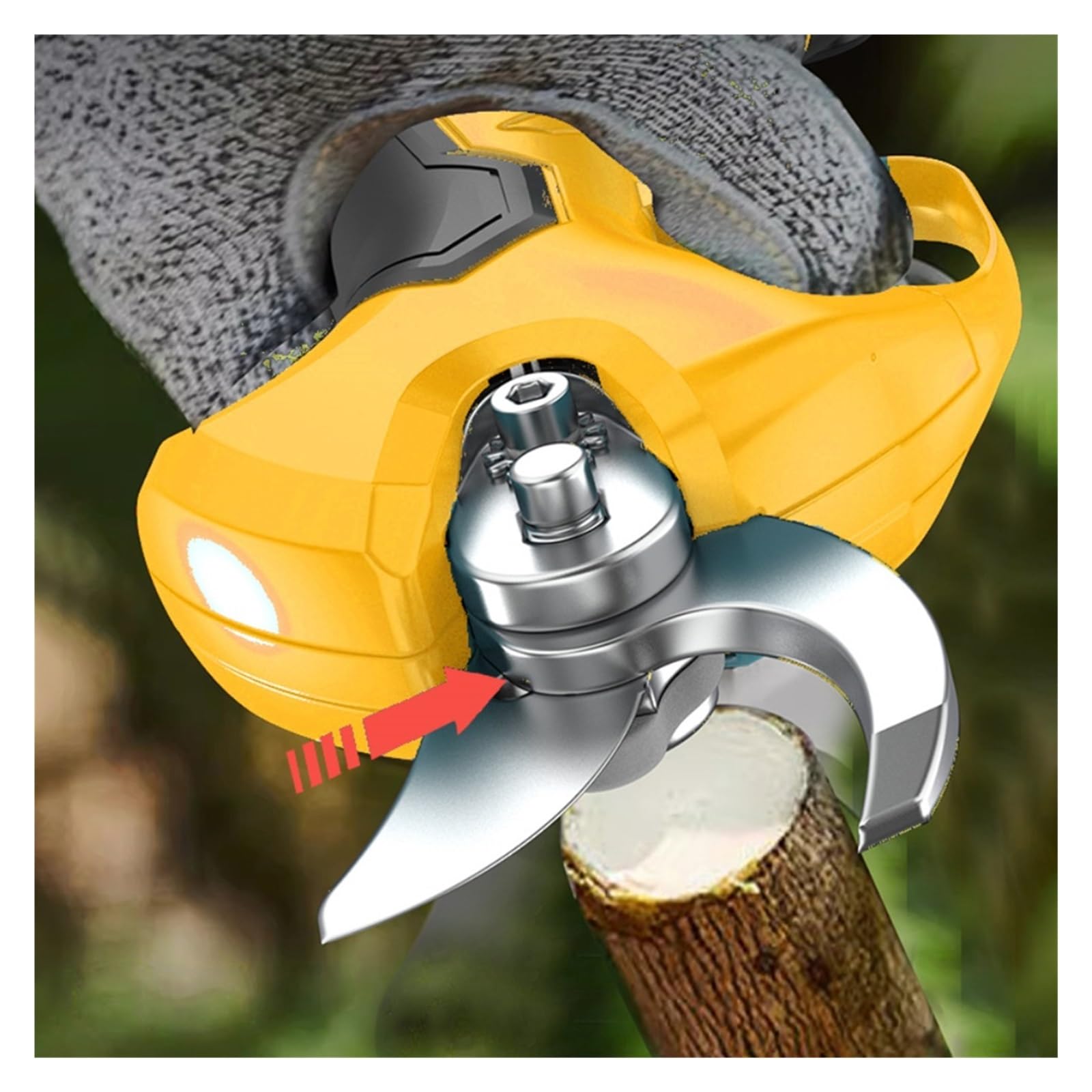 Cesoie da Potatura, Potatore elettrico a batteria Cesoia elettrica senza spazzole con cesoia ricaricabile a da 40 mm for albero