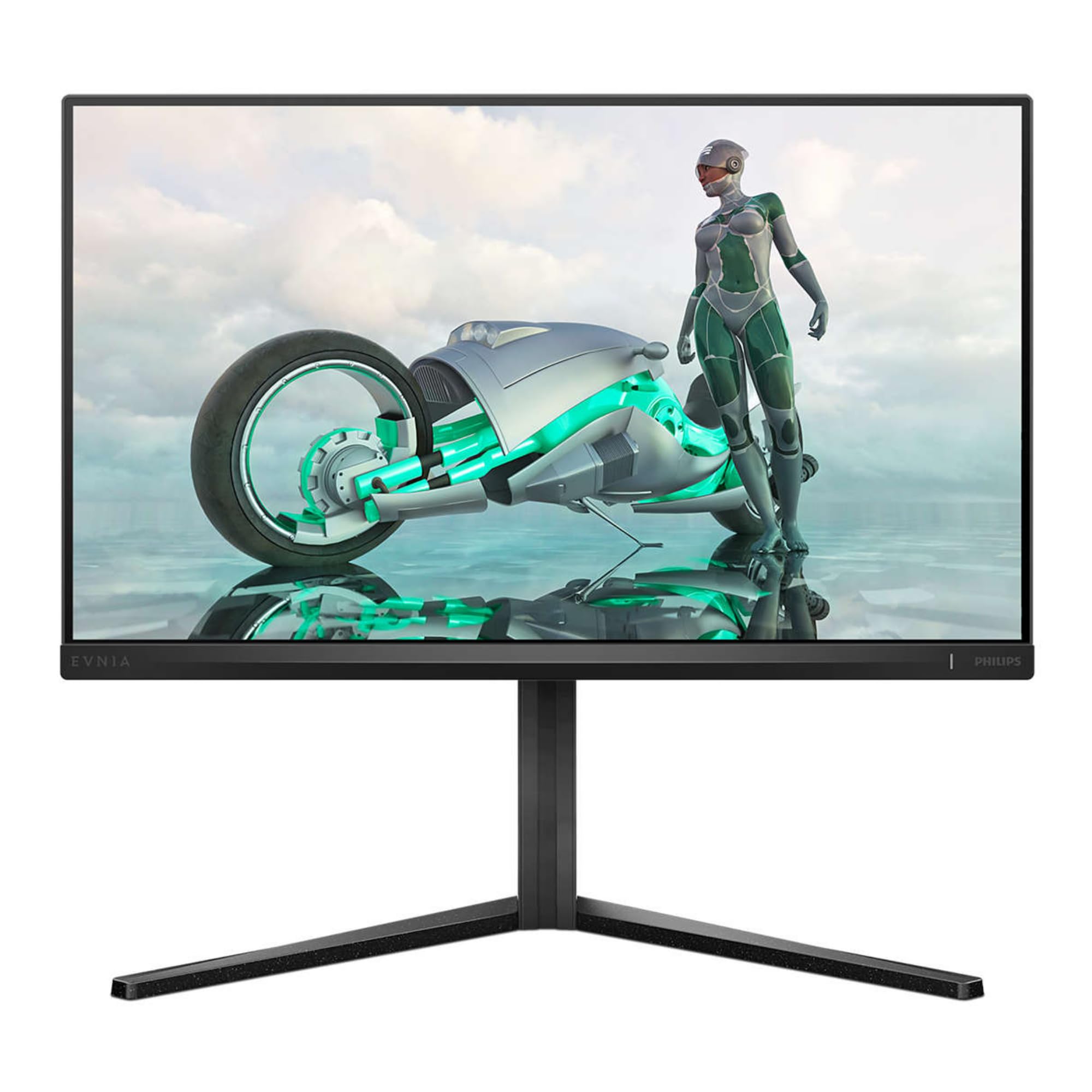 Philips Evnia 24M2N3200A - Monitor da gioco FHD da 24 pollici, 180 Hz, 0,5 ms, FreeSync Prem., G-Sync comp. (1920x1080, HDMI 2.0, DisplayPort 1.4) nero-grigio