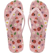Coloranimal Flip Flops for Women Summer Sandals Non Slip Thong Sandals Womens Flip Flops Lightweight Cushioning Shock-Absorbing for Walking All-Day