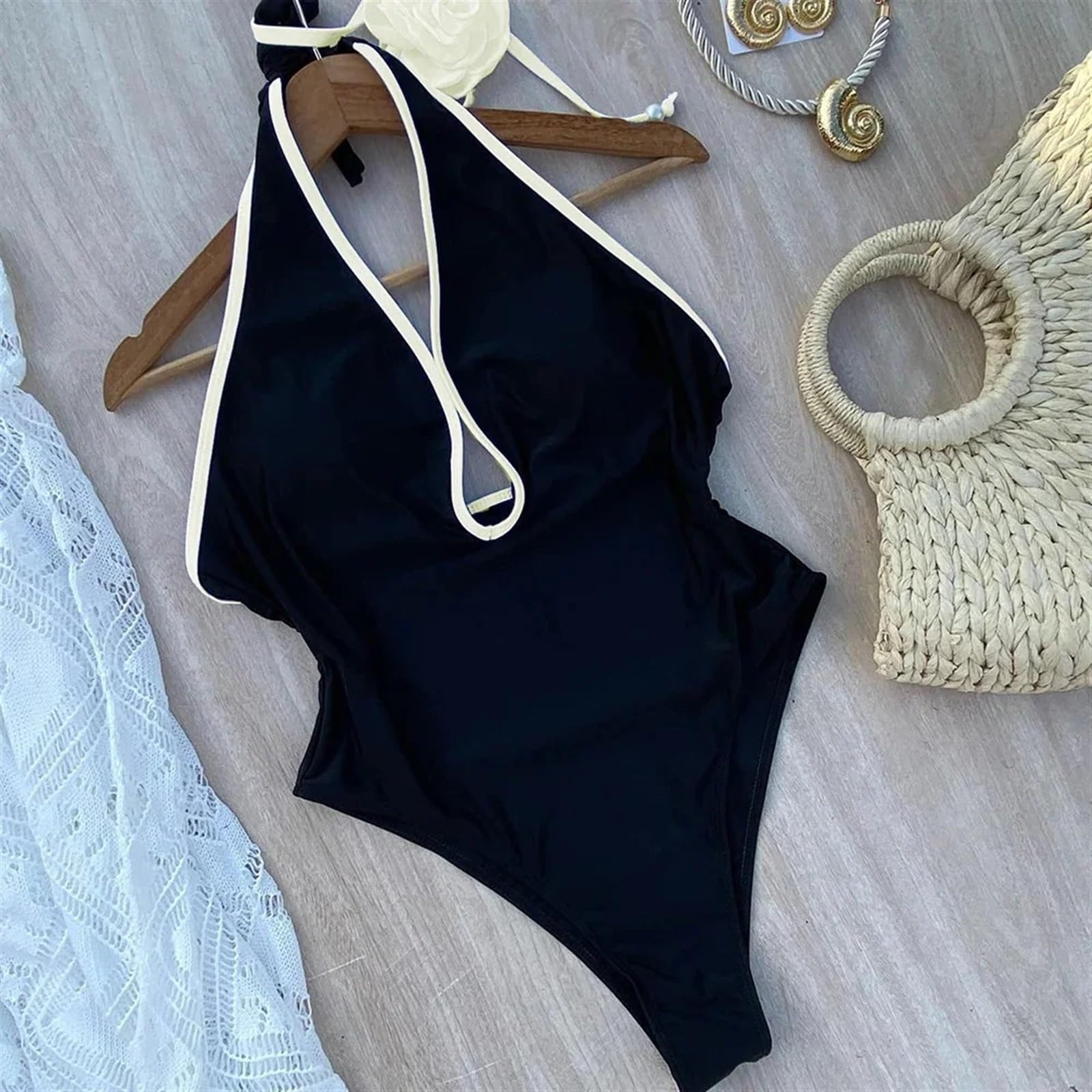 Costume da Bagno Donna Costume Intero Floreale Costume da Bagno Fasciatura Costume da Bagno Costumi da Bagno Costumi da Bagno Femminili per Spiaggia, Piscina(S)