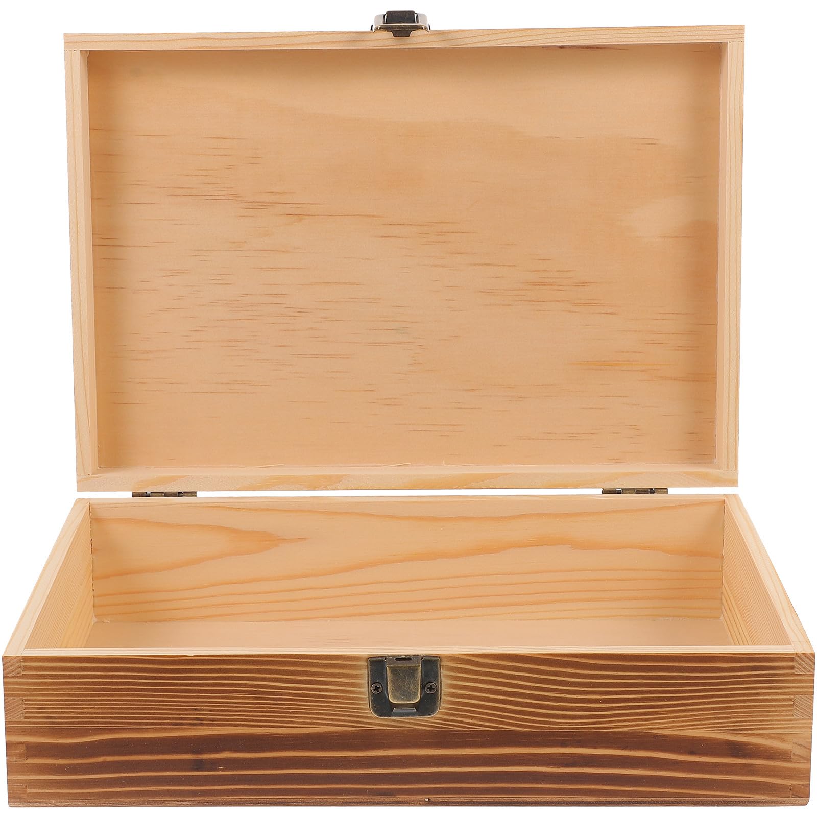 Boîte en bois petite taille rangement bijoux et souvenirs élégante
