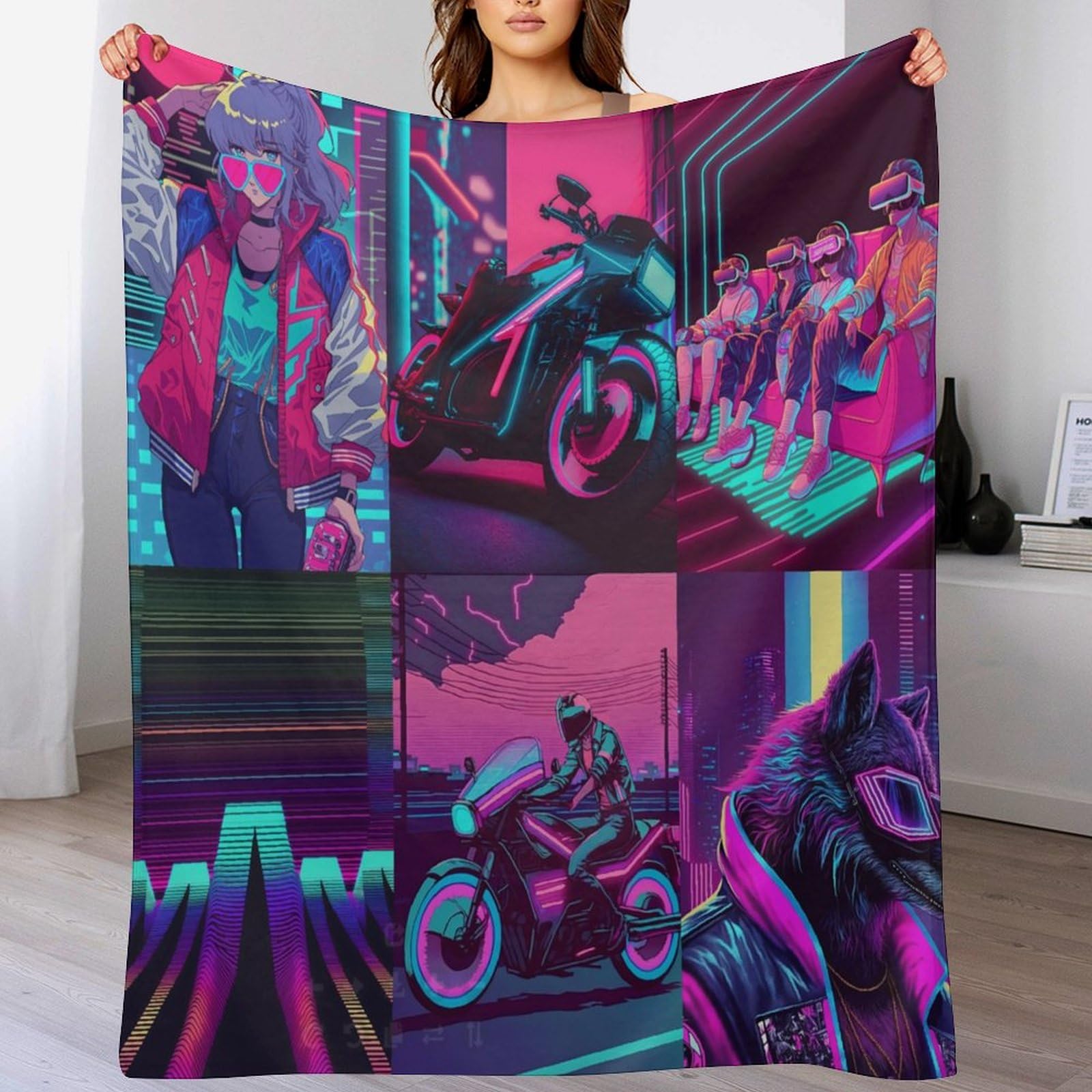 Couverture polaire légère anti-froid pour réchauffer vos nuits sur le lit