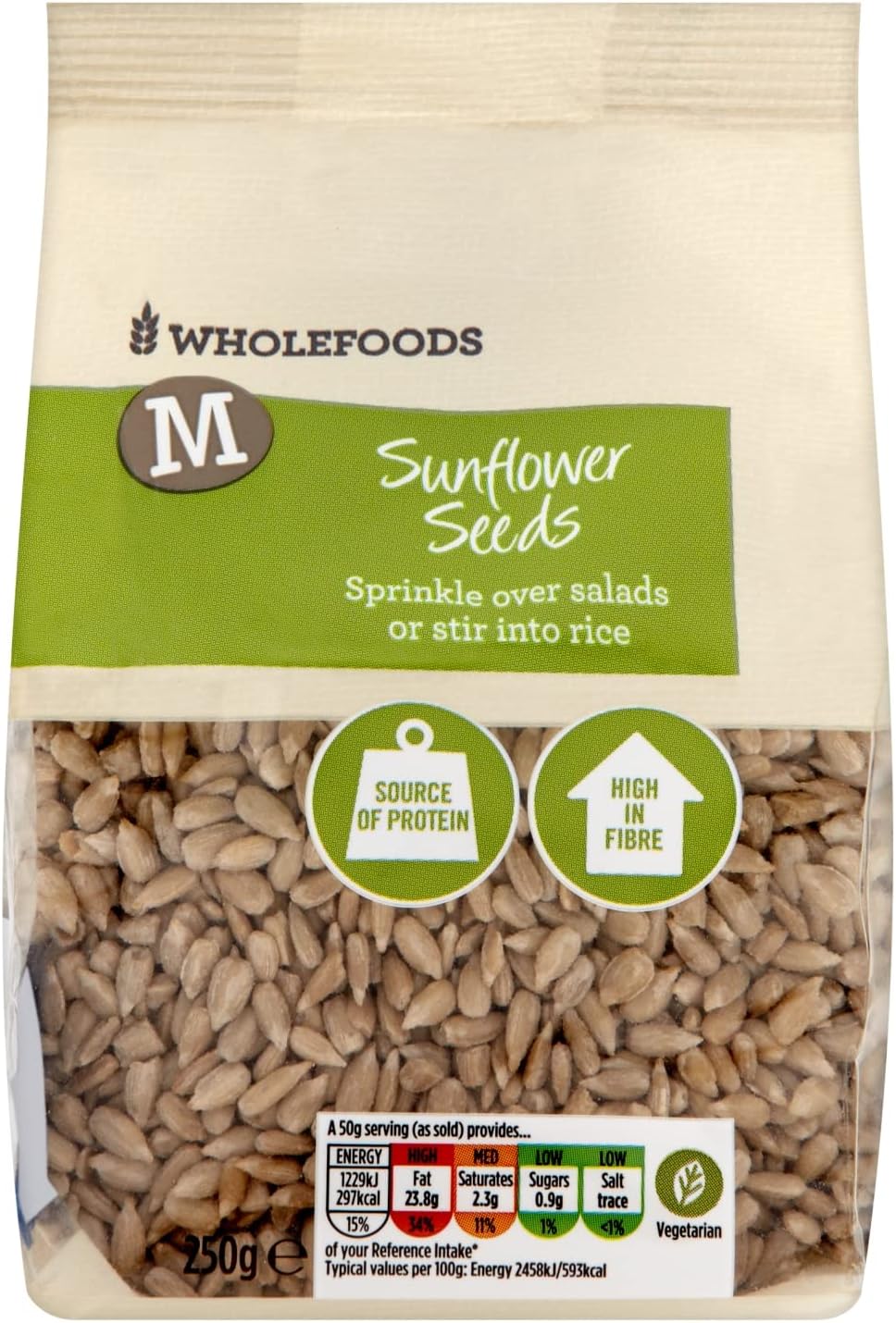 Morrisons Sunflower Seeds 250g Amazon.co.uk Grocery