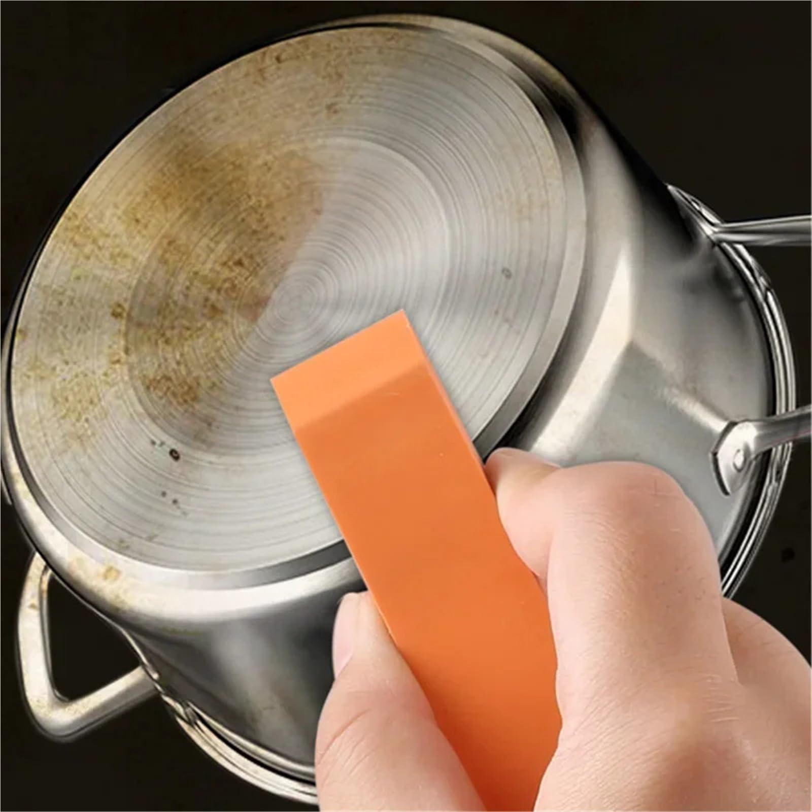 Facile da cancellare anticalcare Bagno WC Smacchiatore for vetro Gomma da cancellare Rubinetto della cucina Pennello for bilancia Strumenti for la pulizia del calcare(1PC)