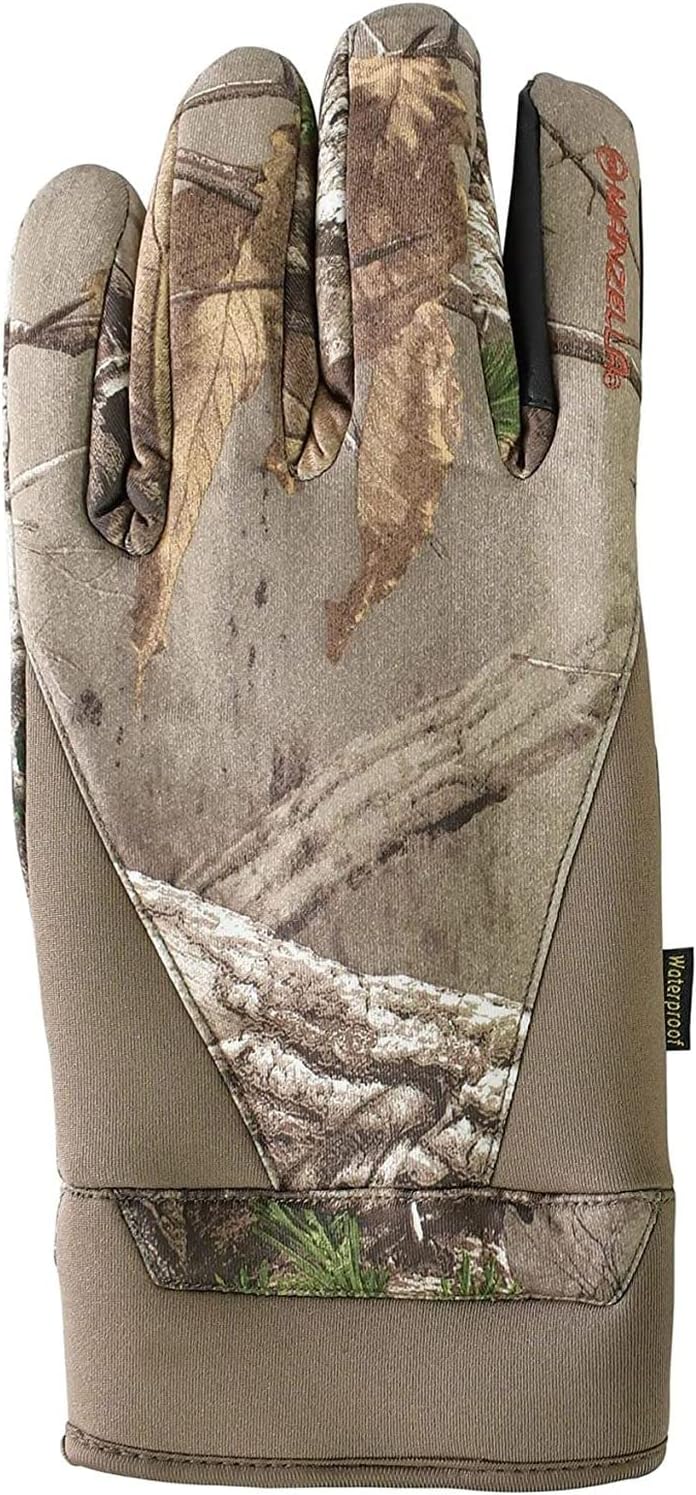 Manzella Men's Stretch Coyote Cold Weather Hunting Glove, Waterproof, Windproof, Touchscreen Capable - Image 6