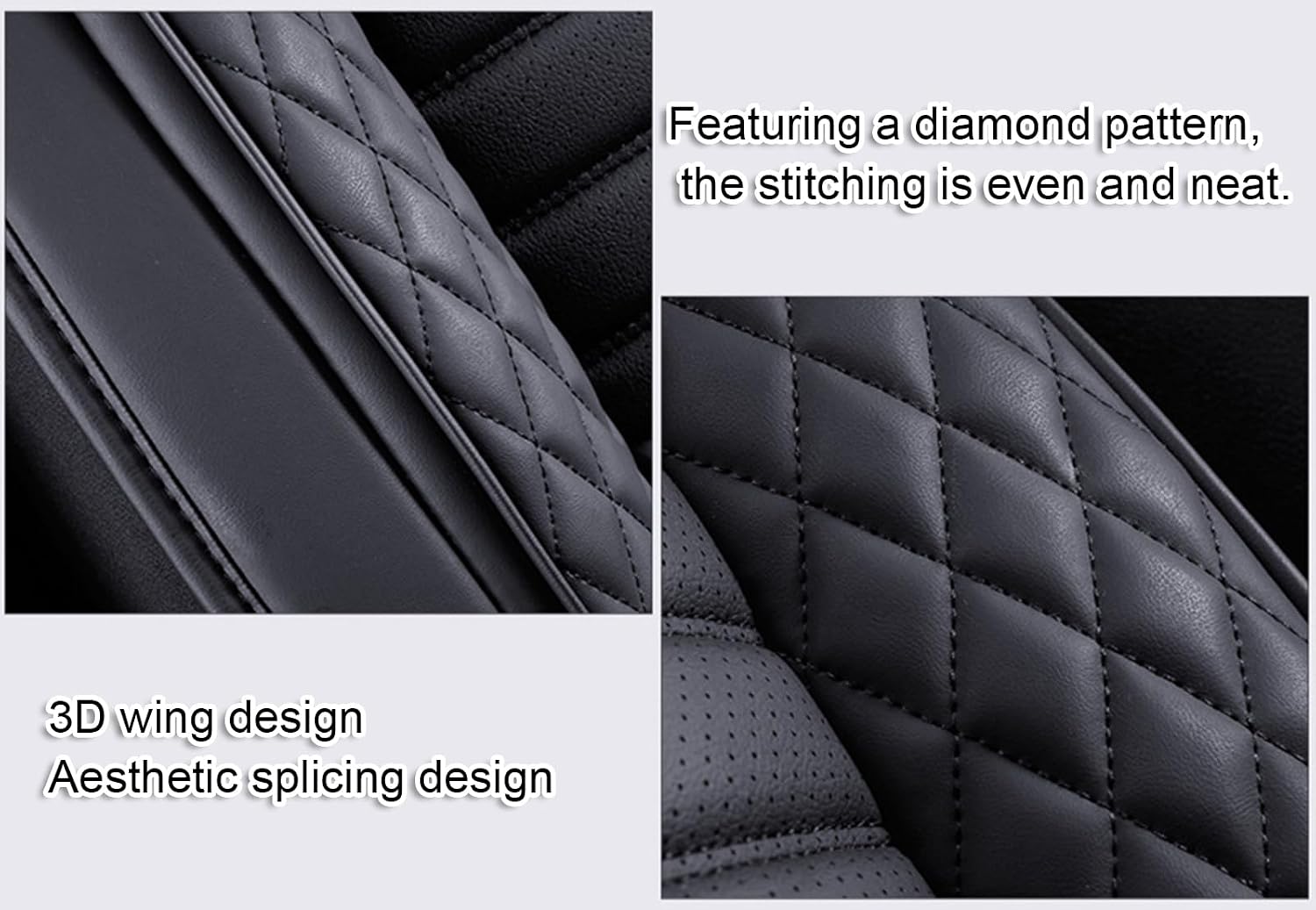Car Seat Covers Full Set for 5 Seats, All Season Universal Fit, | Full Surround Breathable Cushion Cover, Comfortable Seat Protector for Cars SUVs Sedans