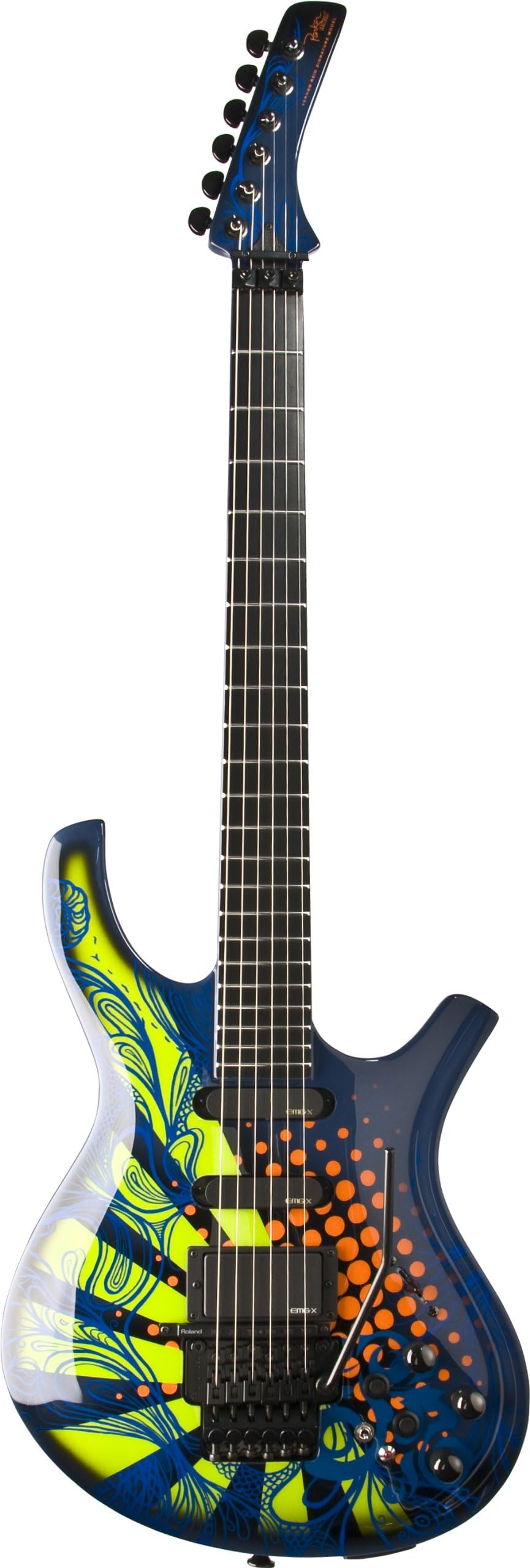 Parker MaxxFly Signature Series DF824VRHX Vernon Reid, USA, Hand Panted Graphic