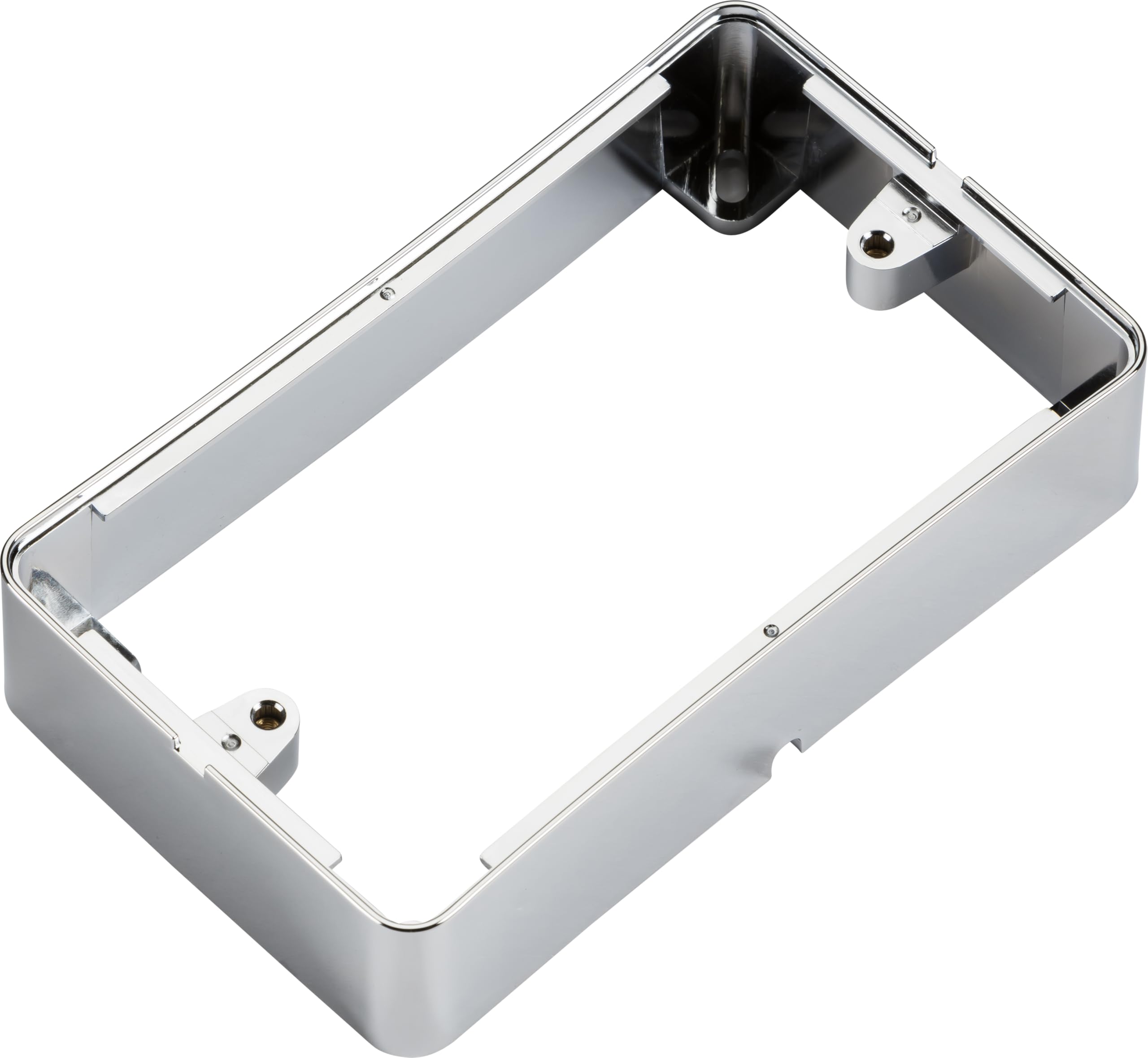 Knightsbridge 2G Surface Box - Polished Chrome