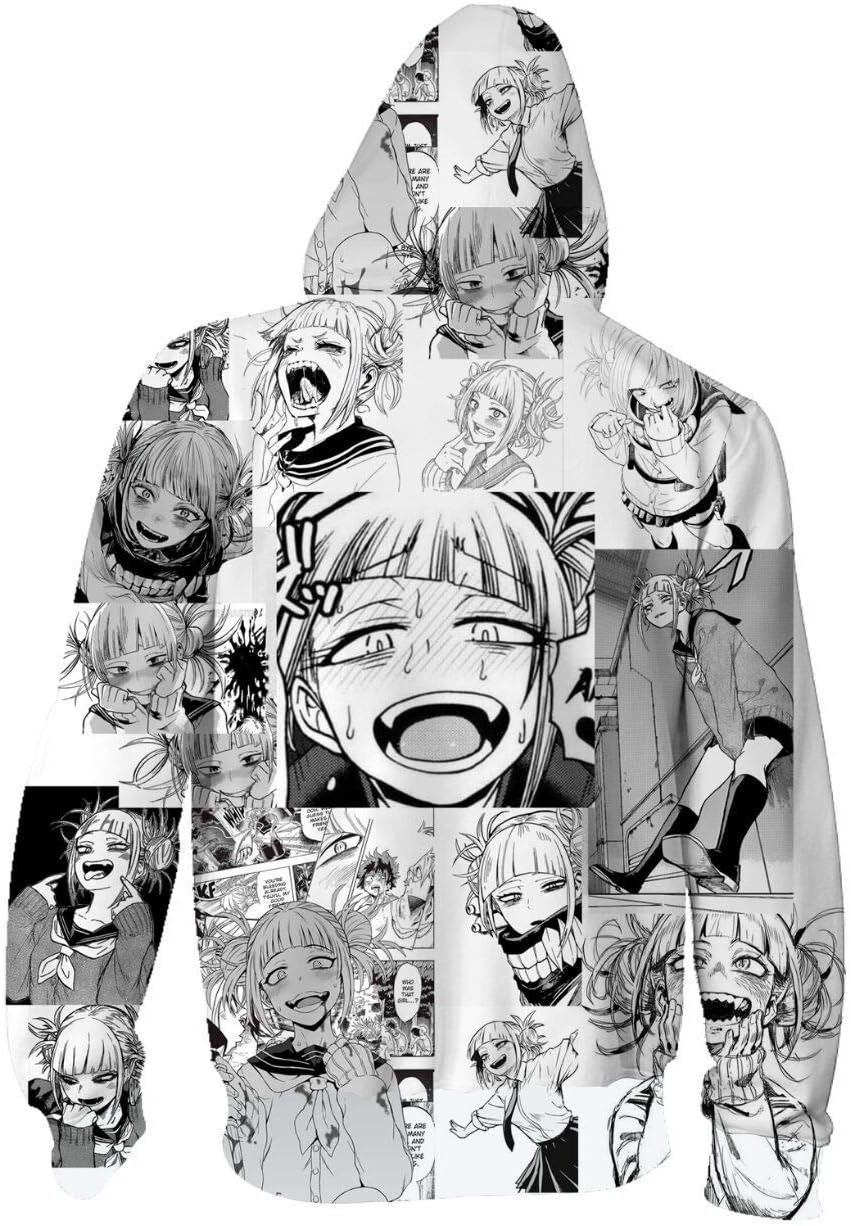 toga ahegao moletom com capuz