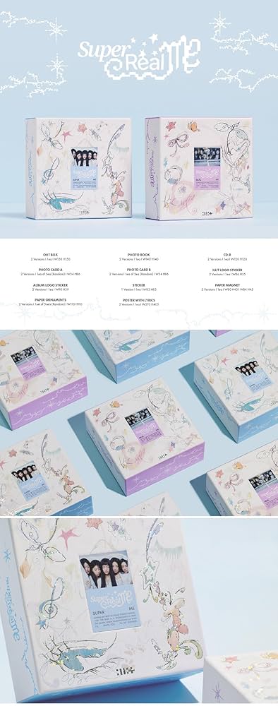 ILLIT SUPER REAL ME シリアルナンバー 未使用8枚 ILLIT SUPER REAL ME シリアルナンバー 未使用8枚の通販 by