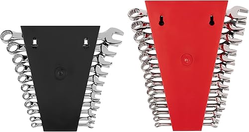 Miniatura 4 de TEKTON WCB91303 - Juego de llaves combinadas con soporte, 25 piezas (14 a 34 pulgadas, 6 a 19 mm)