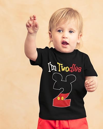Miniatura 6 de Luke and Lulu 2nd Birthday Shirt Boy - Mouse Themed Birthday Boy Shirt 2 - Premium 2nd Birthday Outfit Boy - Two Shirt
