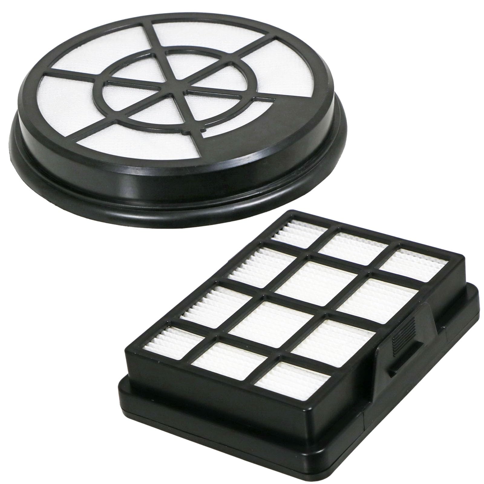SPARES2GO Foam HEPA Filter Kit for Bosch BBZ152EF BGC05 BGS05 Series Cylinder Vacuum Cleaner