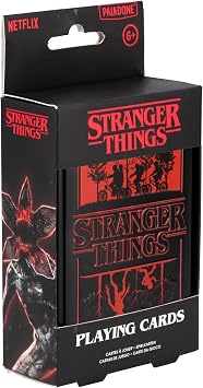 Stranger Things Playing Cards Gift Set - Collectible Tin Box - Official Stranger Things Merchandise | Paladone