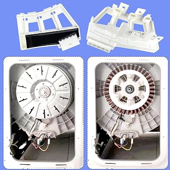 6501KW2002A Washer Rotor Position Sensor Assembly Compatible with LG Kenmore Washing Machines, Replaces PS3529186 AP4440680, Hall Sensor, DIY Easy Installation
