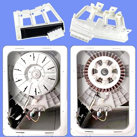 6501KW2002A Washer Rotor Position Sensor Assembly Compatible with LG Kenmore Washing Machines, Replaces PS3529186 AP4440680, Hall Sensor, DIY Easy Installation
