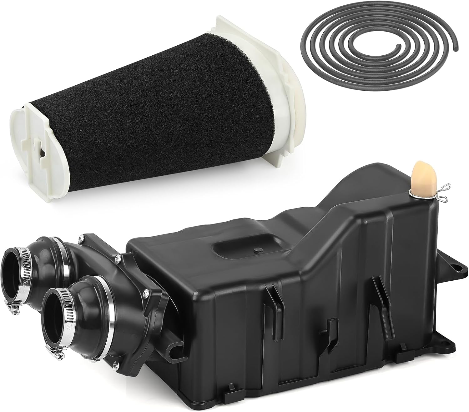 2GU-14421-00-00 Air Box Intake Case Cleaner Joint Seal Kit for Yamaha 1987-2006 Banshee 350 YFZ350 5FK-14458-00-00