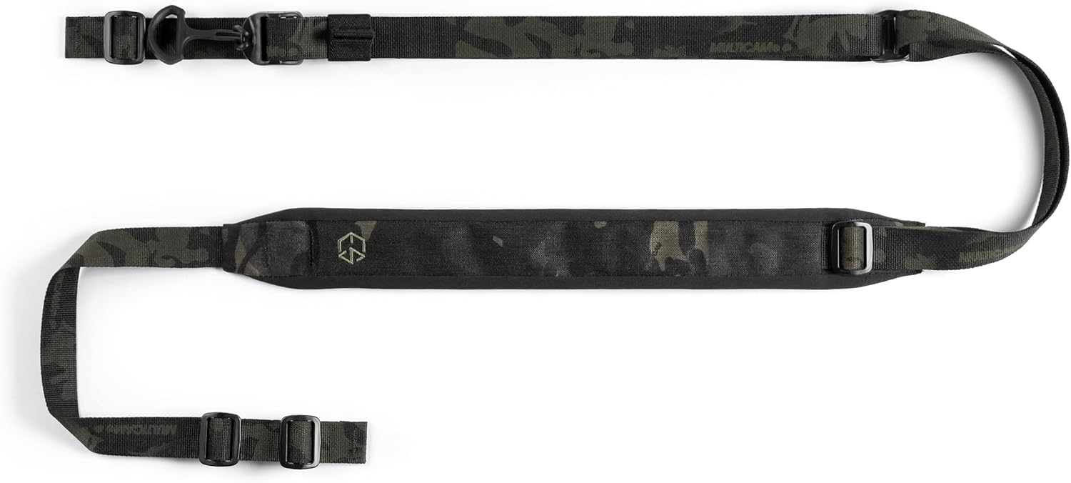 ESD Sling Tactical Padded Rifle Sling | Two-Point | Mil-Spec | Quick Adjust | Lightweight | Integrated Elastic Retention | Trusted by Special Operations | USA Made