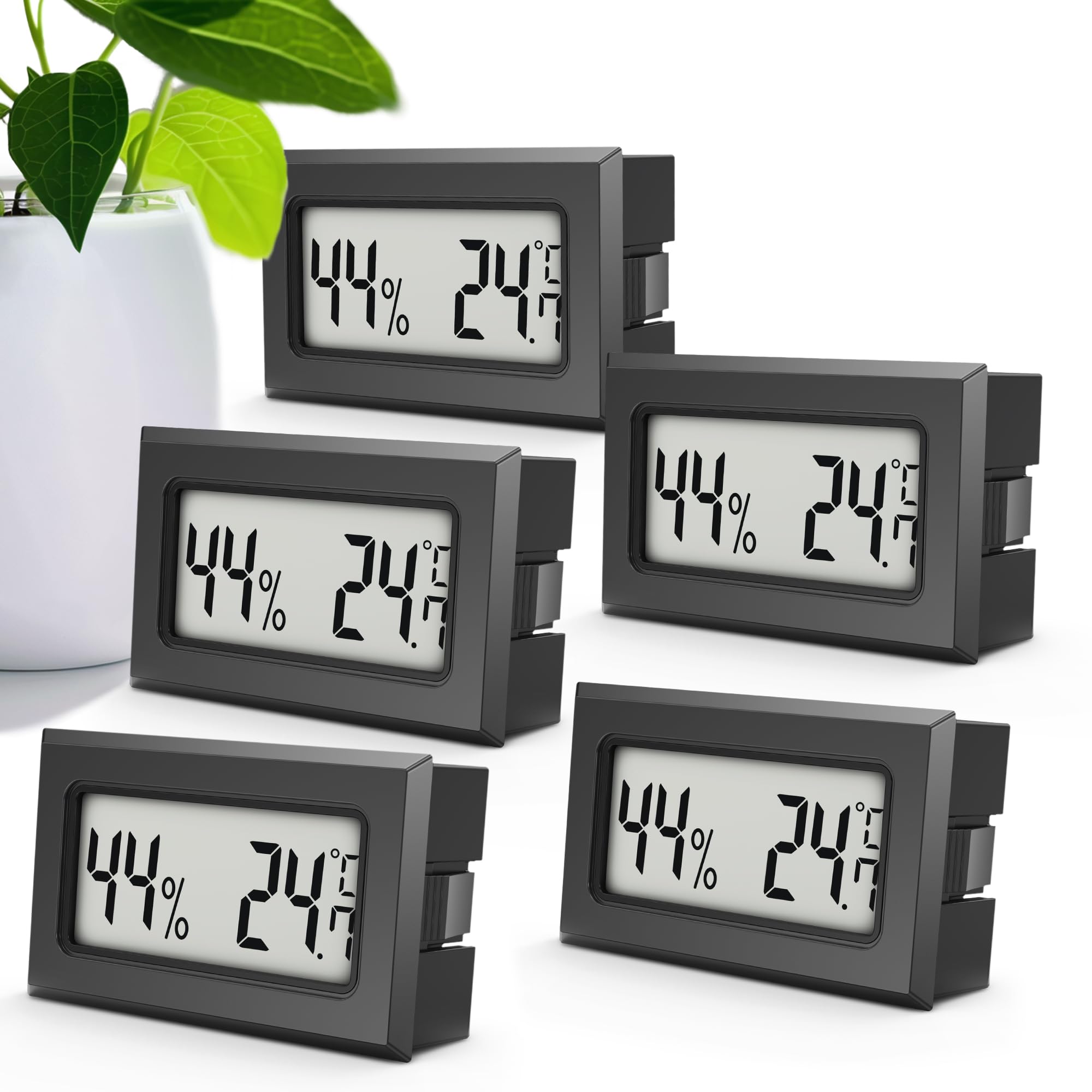 MAVORI® Mini Thermometer & Hygrometer Indoor Digital, 2in1 Indoor Thermometer & Humidity Meter