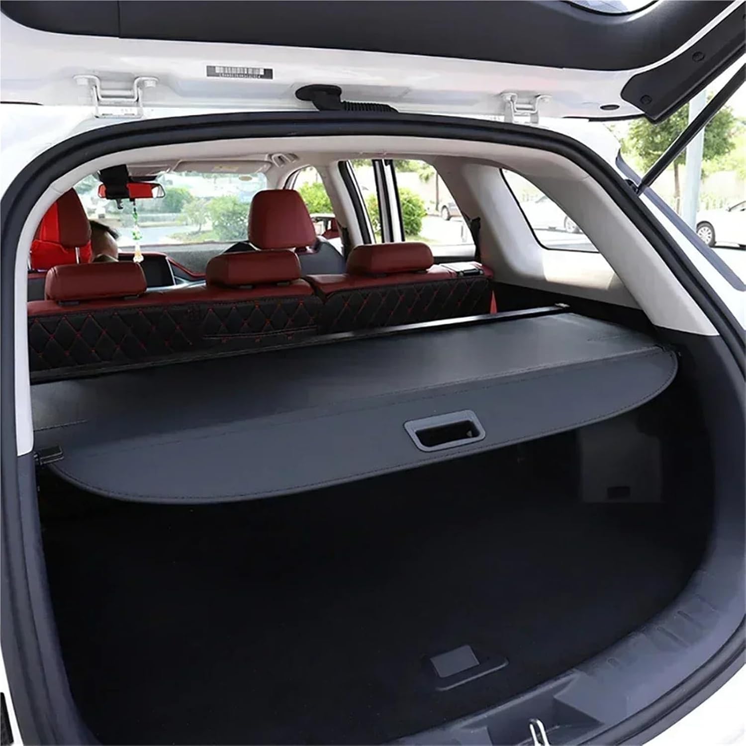 for Mercedes Benz B Class W245 B200 Accessories 2005~2010 Car Trunk Cargo Cover Storage Partition Privacy Interior Parts(Canvas)