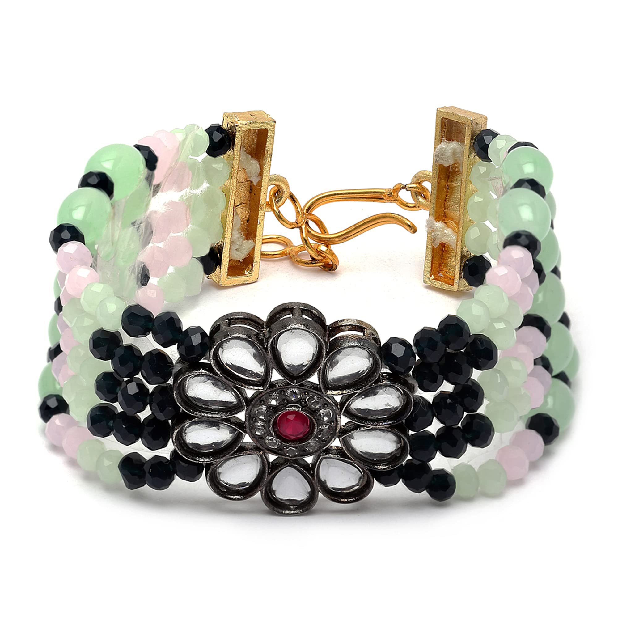 See full amazon price history chart for ZENEME Gold-Plated Kundan studded Multistrand Bracelet Jewellery for Girls and Women ZENEME Gold-Plated Kundan studded Multistrand Bracelet Jewellery for Girls and Women (B0C1SSHQWK) Amazon Price History, Amazon Price Tracker