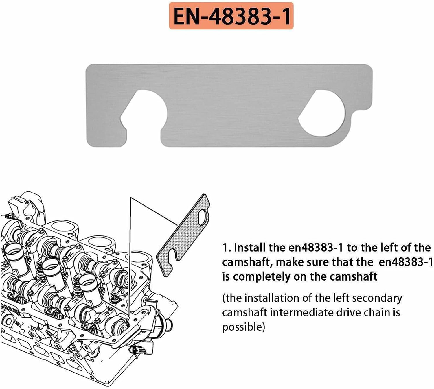 3 Pcs Car Camshaft Retaining Holding Tool Set, Replace EN 48383 & EN 46105 Timing Kit Replacement for Cadillac, Buick, Saturn, Pontiac, Chevrolet, Chevy 2.8L 3.0L 3.6L Engines