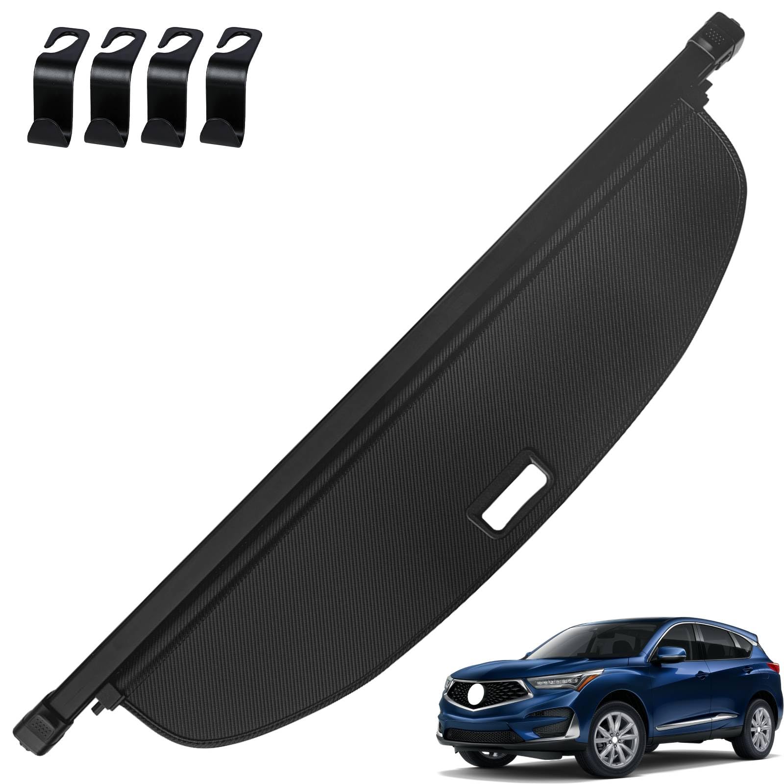 Cubierta retráctil de maletero Acura RDX 2023-2024 con pantalla de privacidad