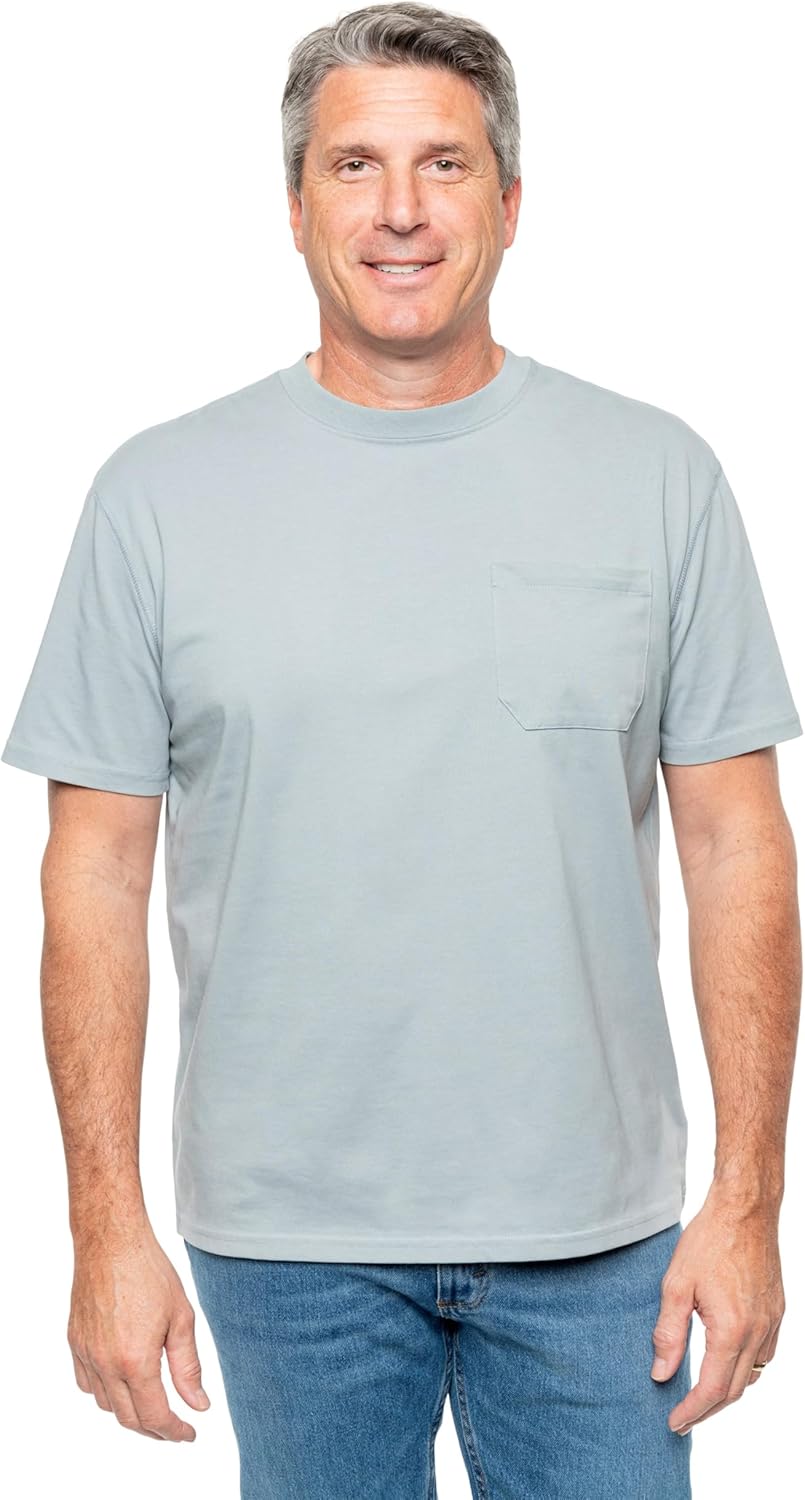 Insect Shield Men's UPF Wicking Short Sleeve Pocket T-Shirt