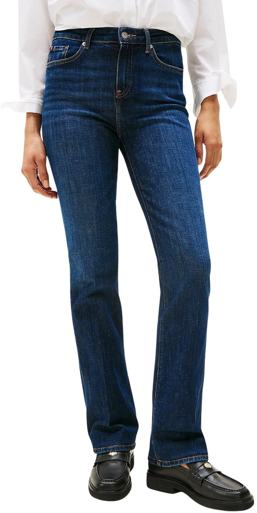 Tommy Hilfiger Damen Jeans Hose Bootcut Fit