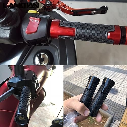 Miniatura 5 de DOUKI for Y&AMAHA XJ6 XJ-6 X J 6 2009 2010 2011 2012 2013 2014 2015 16 78'' 22MM Motorcycle CNC Handle Grips Motorbike Handlebar Ends (Color  Verde)
