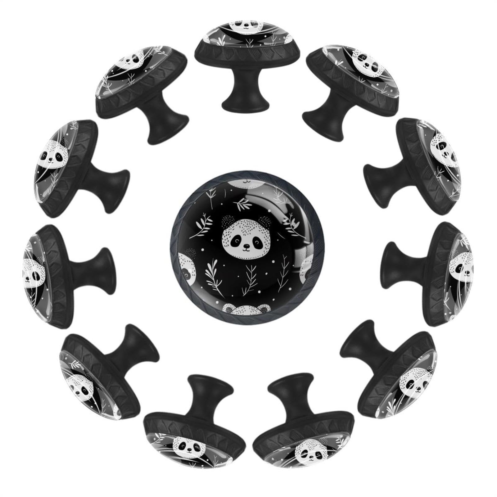Boutons d'armoire ronds pour relooker une commode et les placards d'une cuisine familiale