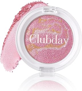 Polvo de rubor marmoleado de larga duración, ...